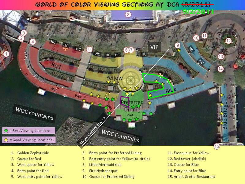 Fantasmic Seating Chart Disneyland