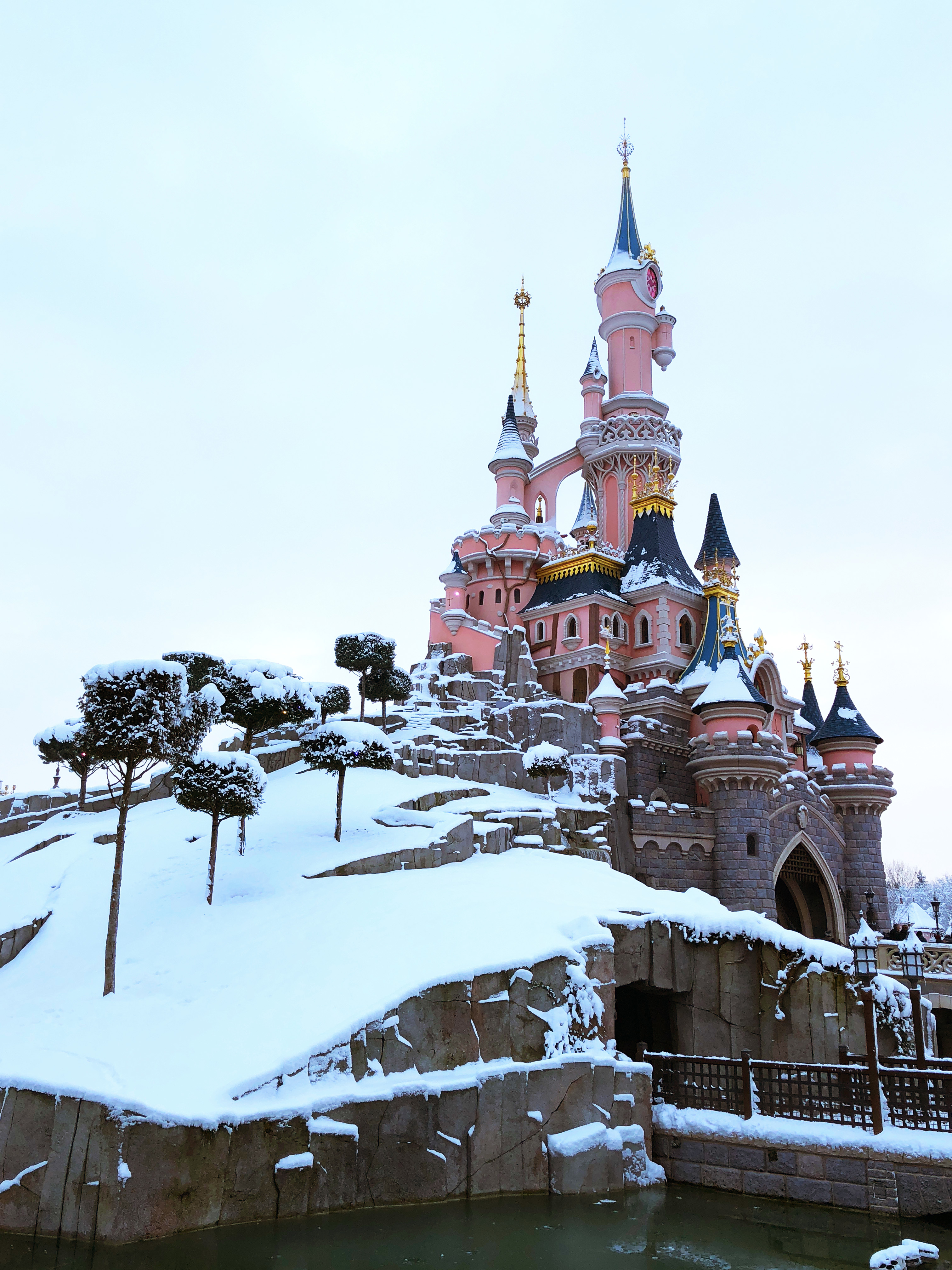 The Lurkyloos Do Disneyland Paris in the Snow So You Don t Have