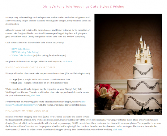 This Wedding Cake Lights Up With Disney Magic