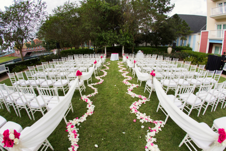 Croquet Lawn BoardWalk Inn • Fairytale Weddings Guide