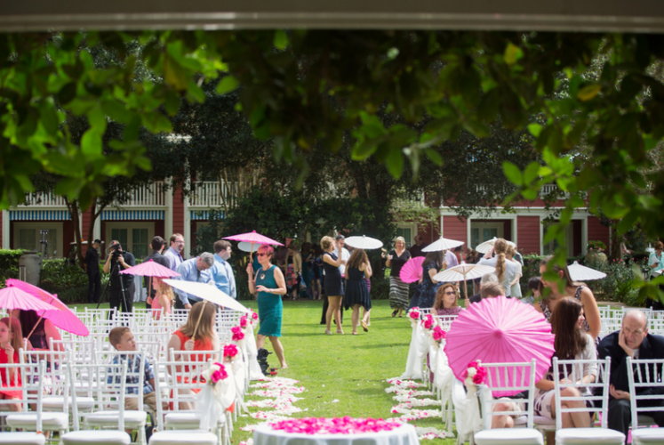 Croquet Lawn BoardWalk Inn • Fairytale Weddings Guide
