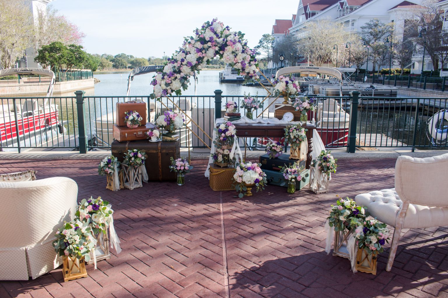 Marina Patio & Terrace Grand Floridian • Fairytale Weddings Guide