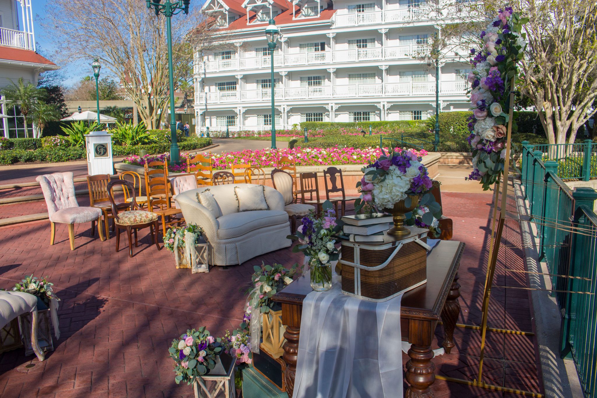 Marina Patio & Terrace Grand Floridian • Fairytale Weddings Guide
